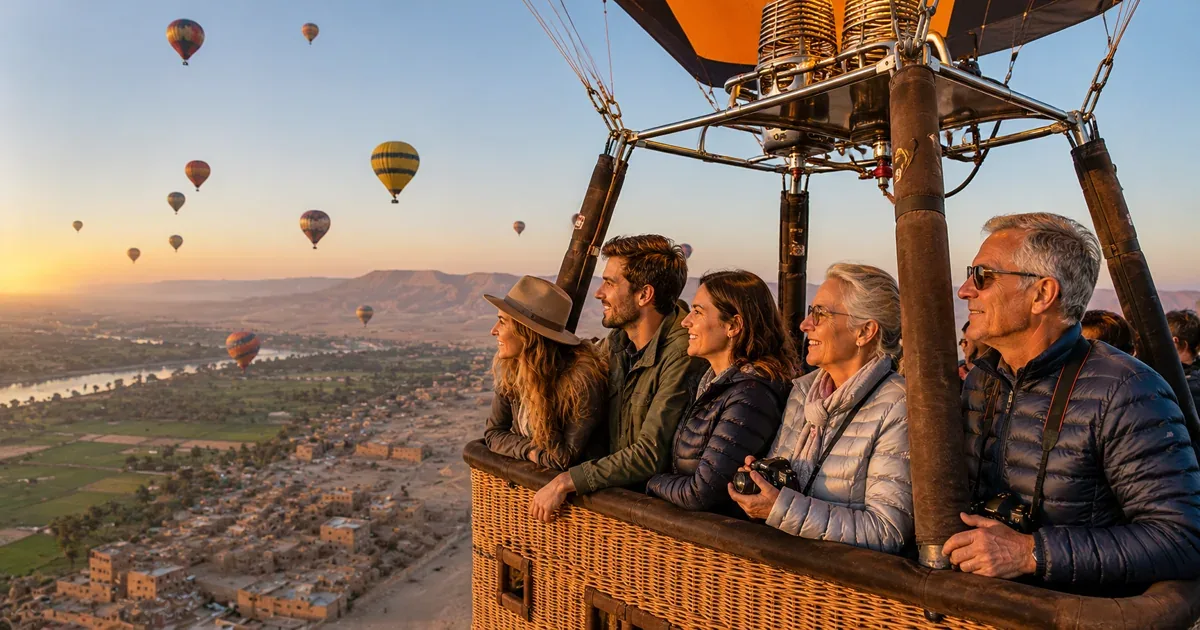 Hot Air Balloon Rides in Egypt: Best Places, Timing, Budget and Booking Tips