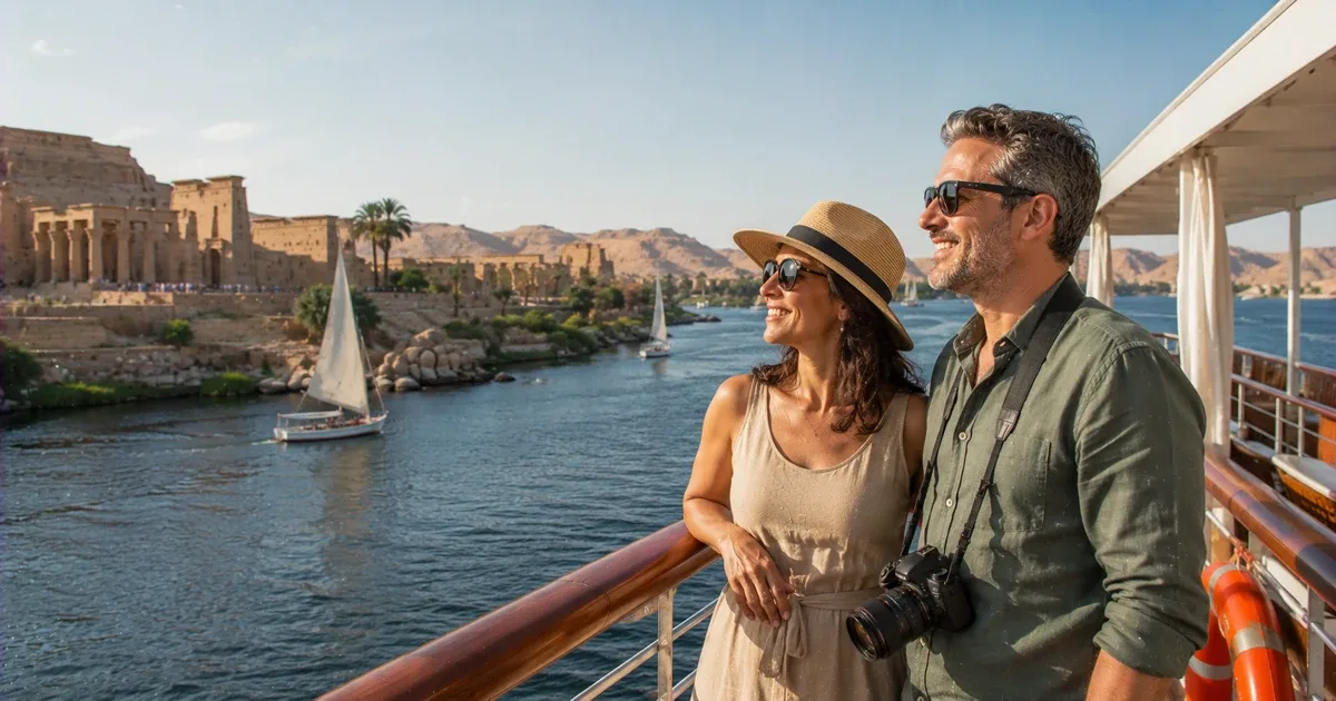 Three-night premium Nile cruise from Luxor to Aswan