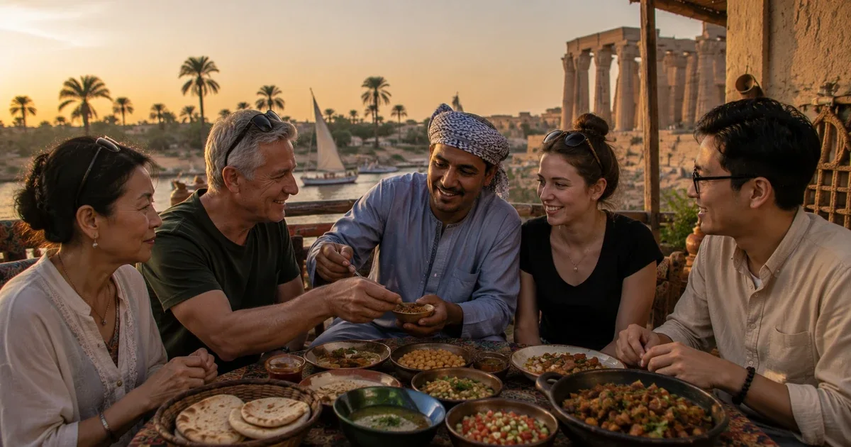 Local food and culture tour in Luxor
