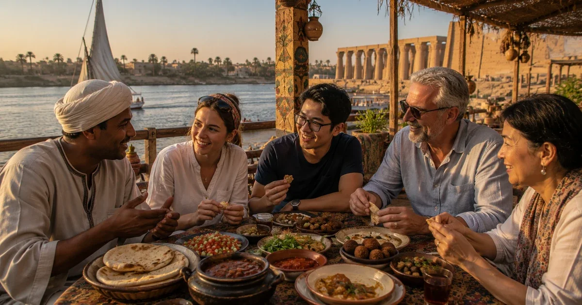 Local food and culture tour in Luxor